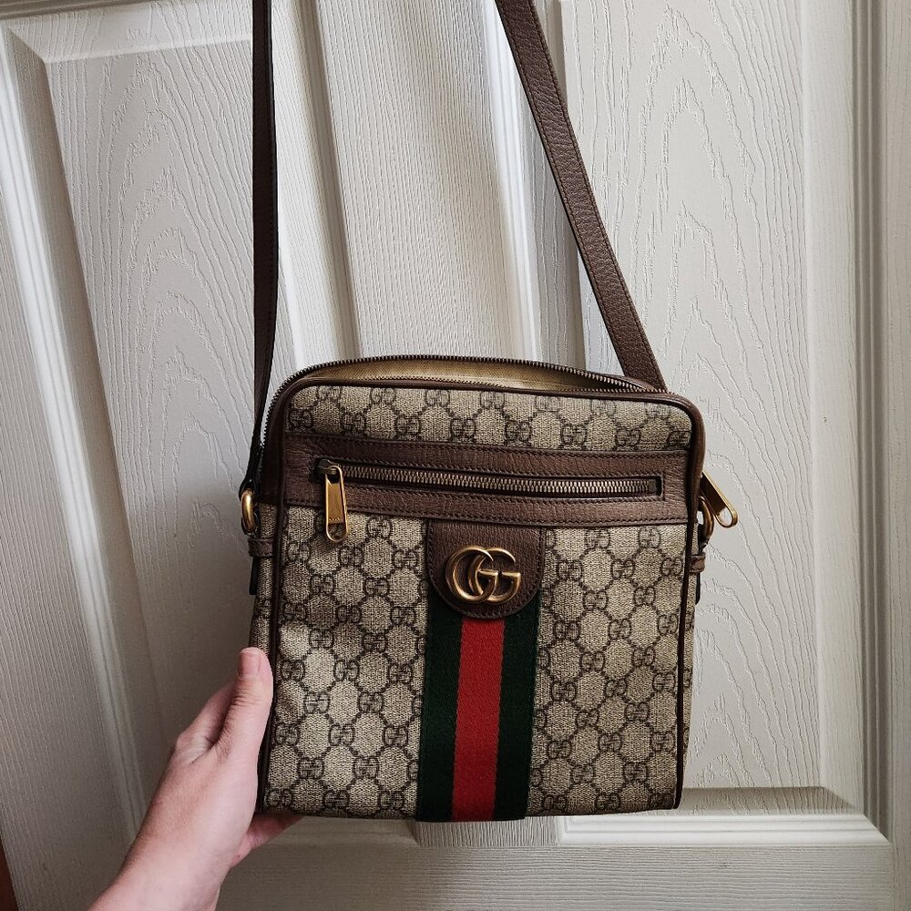 Gucci Ophidia small messenger bag